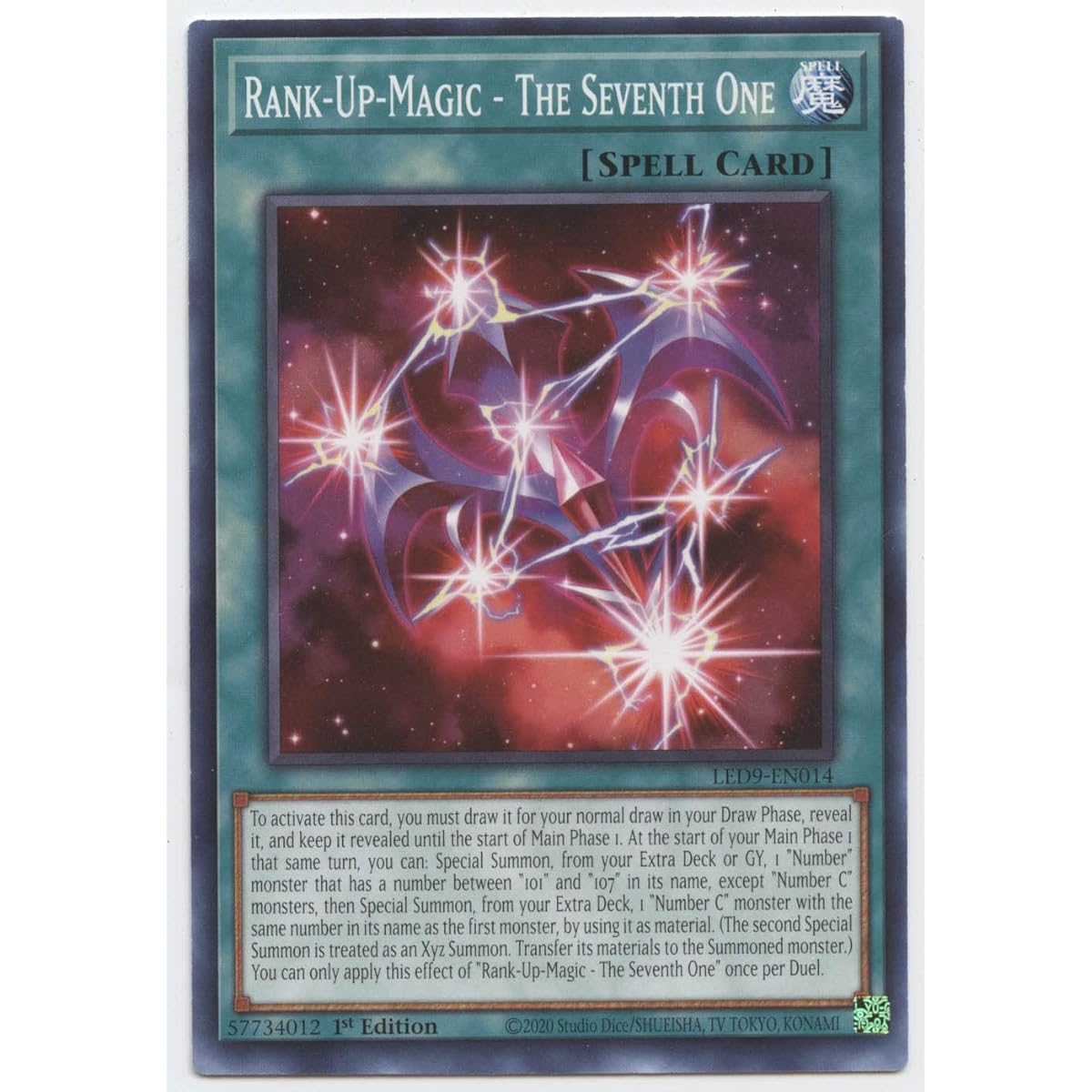Rank Up Magic - Seven Swan - LED9-EN014 - Common - 1st Edition.