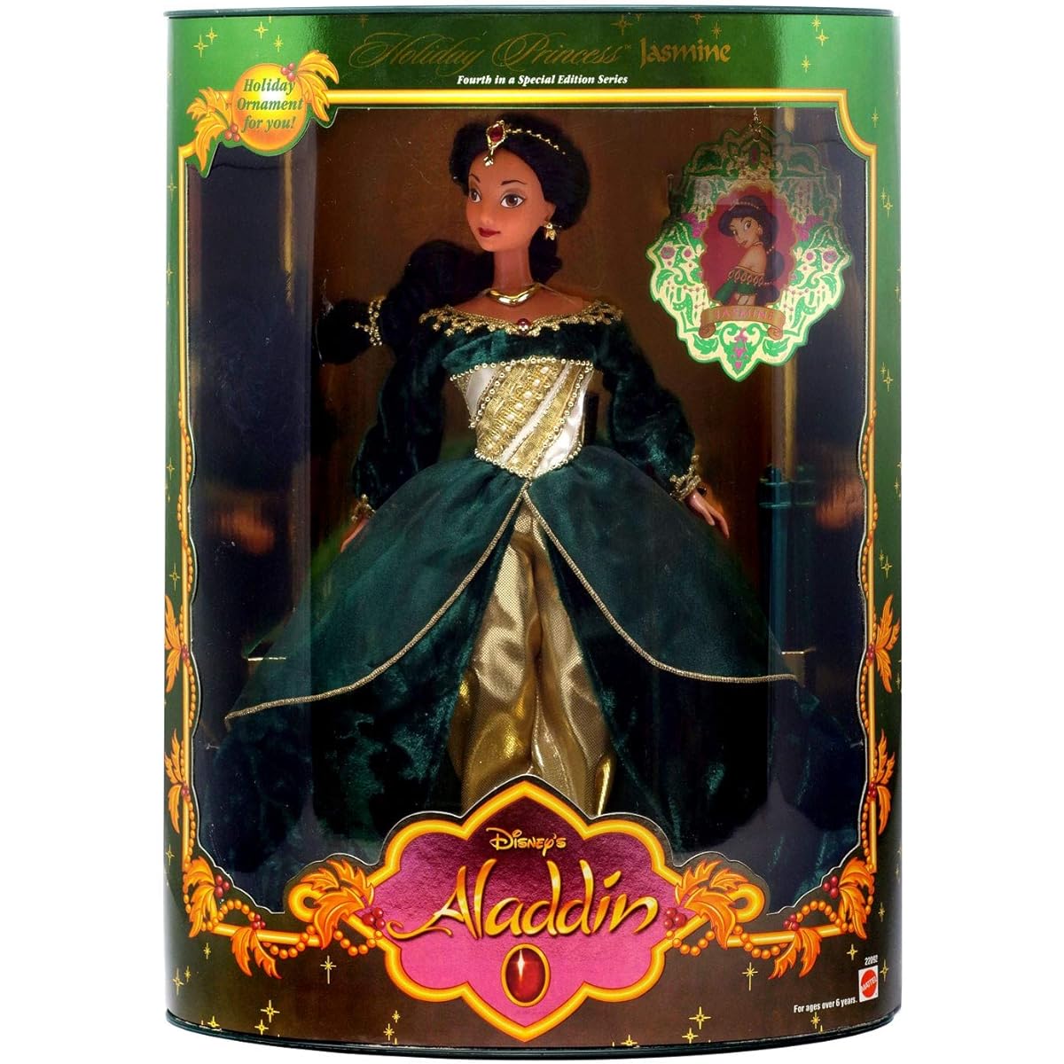 Disney Aladdin Holiday 1999 Princess Jasmine Doll by Disney