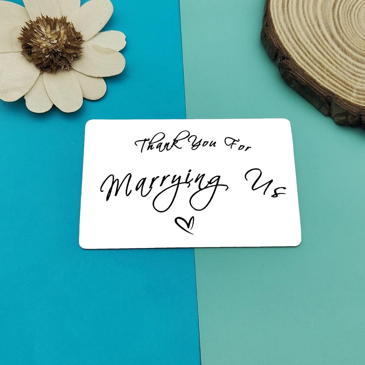 wedding officiant gift wedding officiant appreciation gift engraved wallet card gift wedding appreciation gift wedding officiant gift from groom