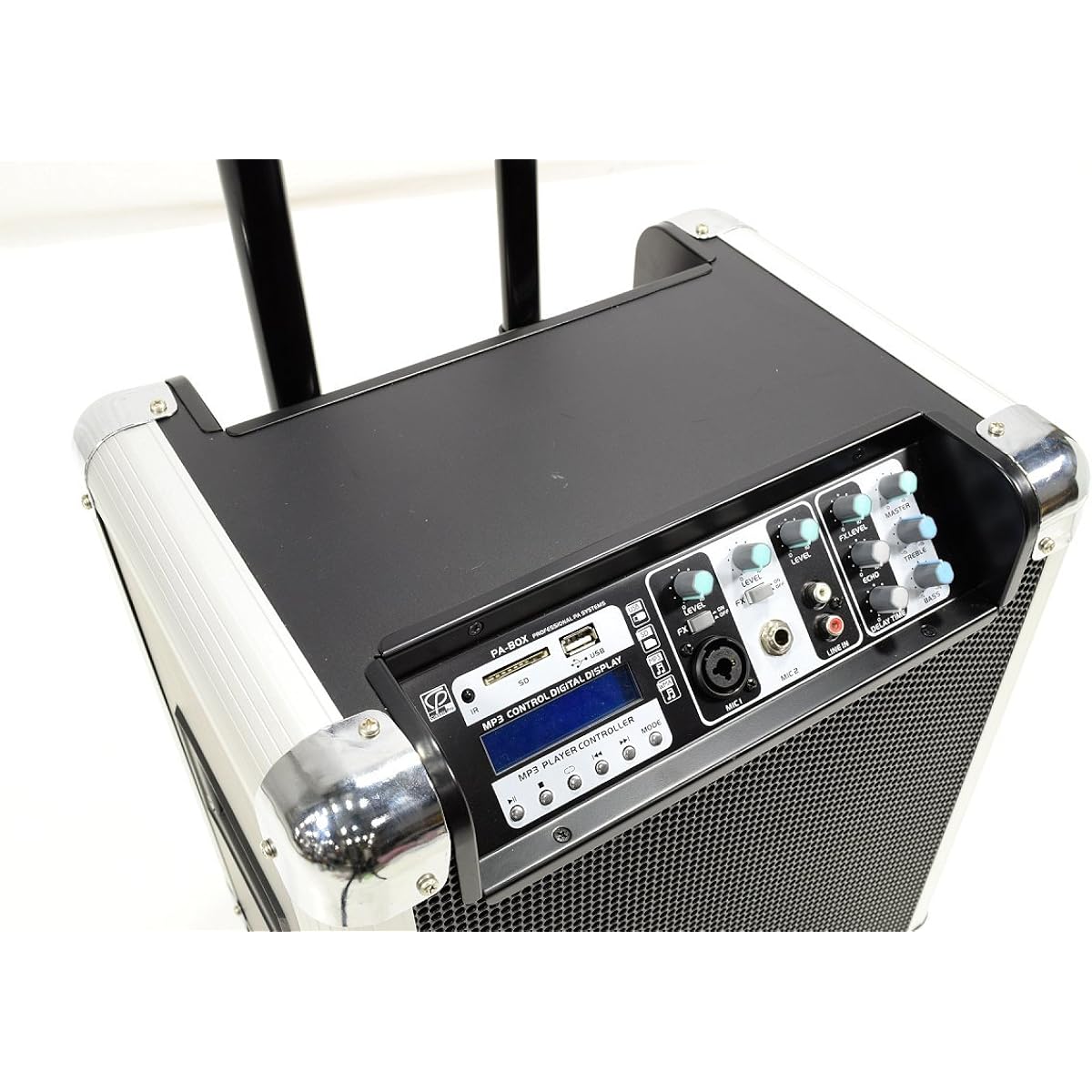 Classic Pro / PA-BOX Equipped with casters and handle Classic Pro Simple PA system