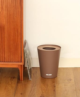 JOURNAL STANDARD FURNITURE Trash can JSF ROUND TRASH Brown