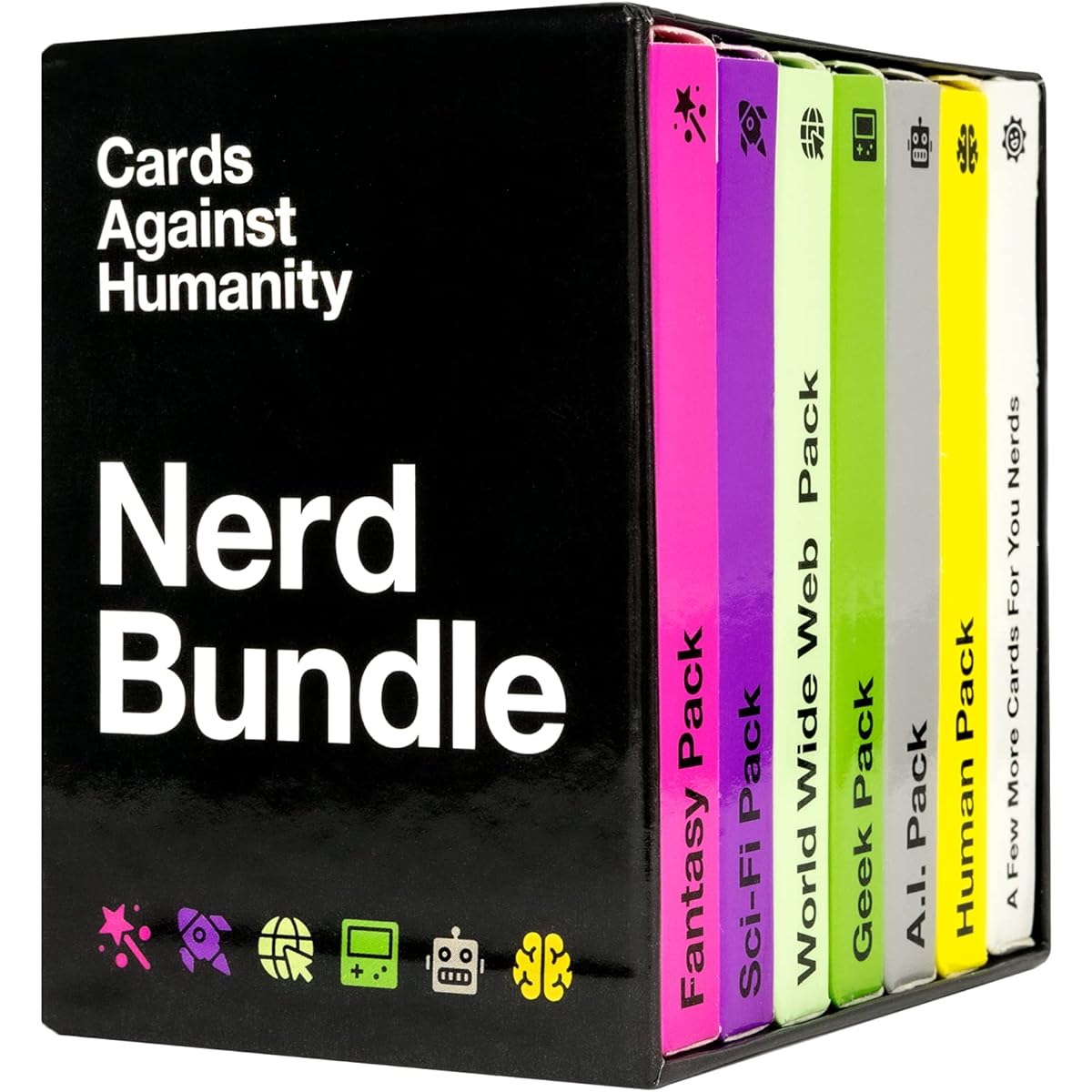 Cards Against Humanity: Nerd Bundle • 6 Theme Packs + 10 All-New Cards