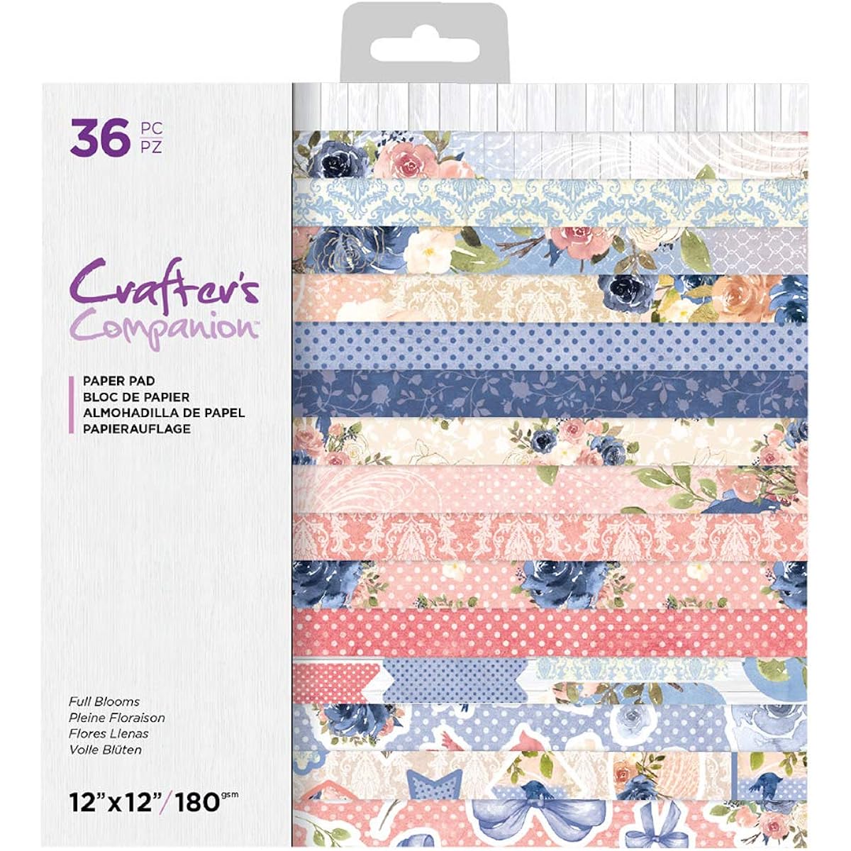 Crafter's Companion Full Bloom PRNTD Card Stack Pad 12
