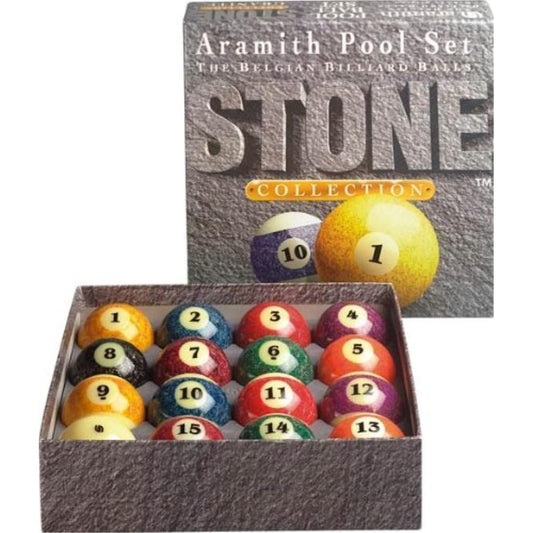 Aramith Stone Collection Pool and Billiard Ball Set