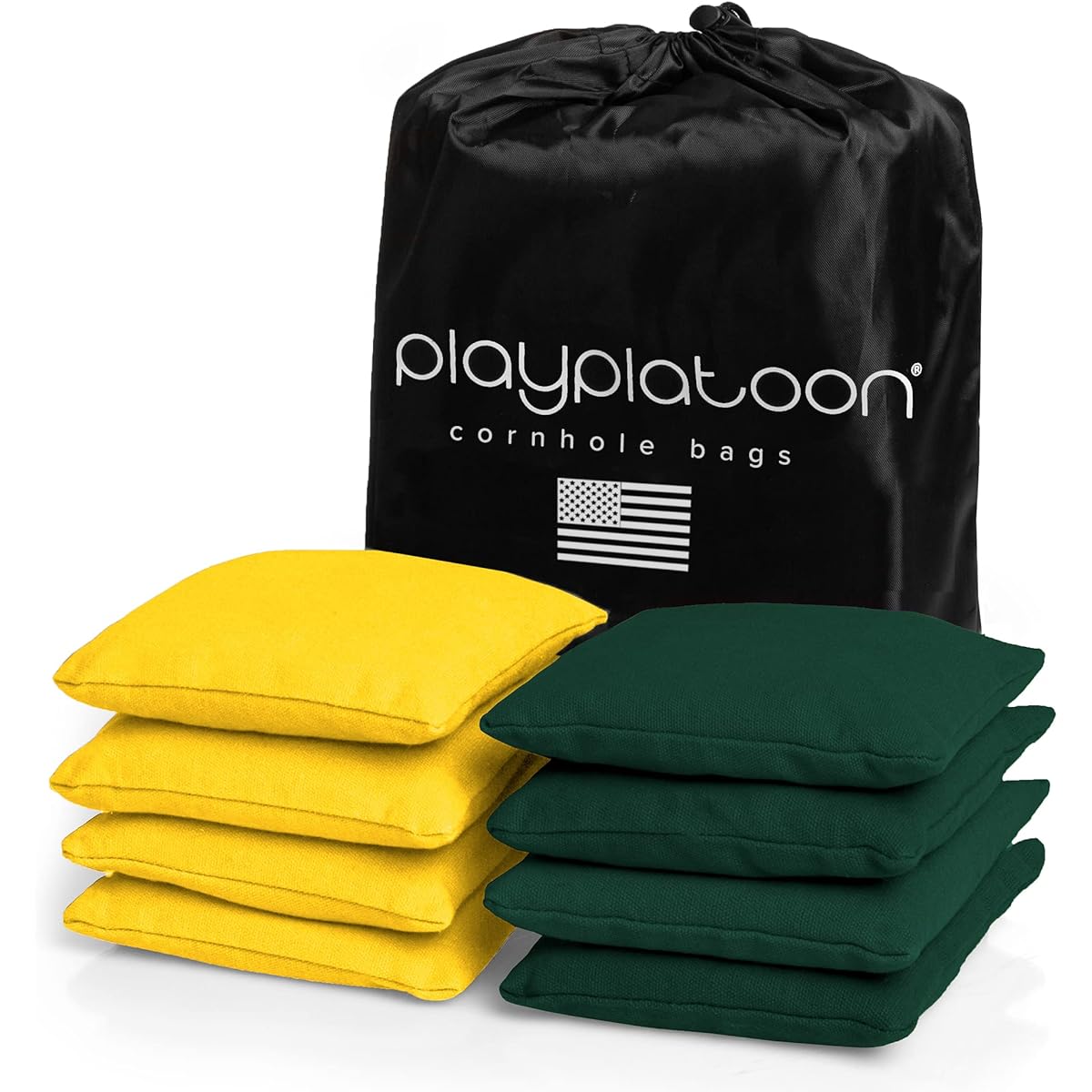 Play Platoon Weatherproof Cornhole Bean Bags, Pack of 8