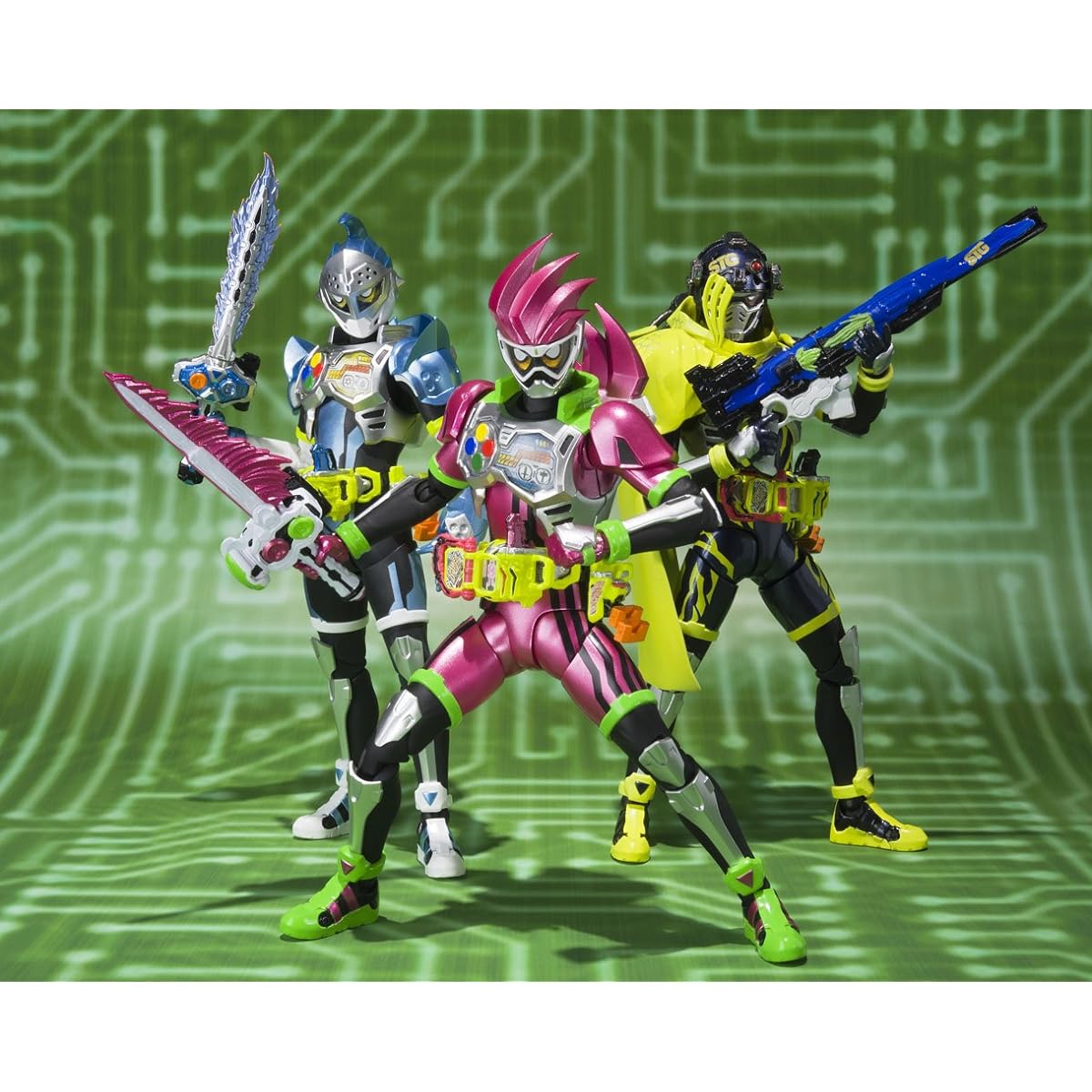 S.H.Figuarts Kamen Rider Ex-Aid Mighty Action X Beginning Set Approx. 145mm ABS & PVC painted movable figure