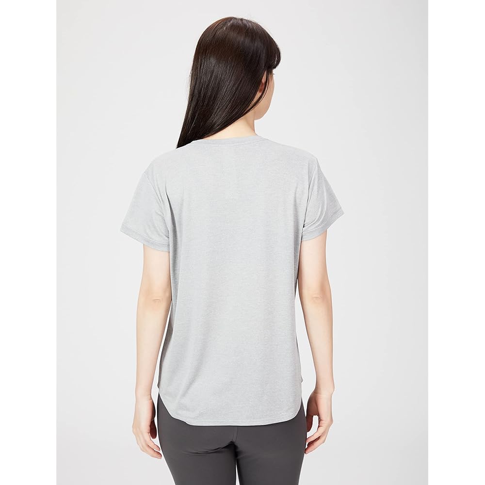 [New Balance] Short Sleeve T-Shirt Co.jp Exclusive SuperCore Women's Sports Heather Short Sleeve T-Shirt Running Sweat Absorbent Quick Drying Function WT11452