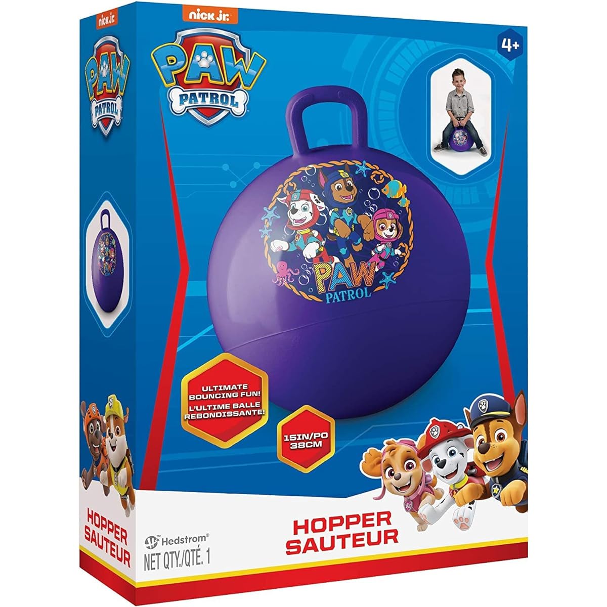 Paw Patrol Goods Hopper Bowl for Kids Home Play Sports Ball Chase Skye Marshall