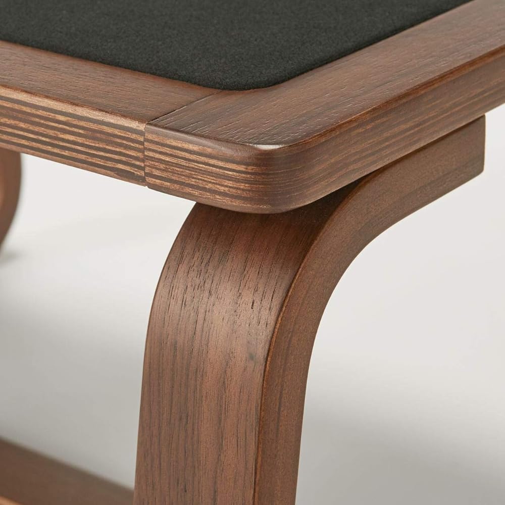 MUJI Bench 2 that can be used in the living room or dining room Walnut wood Width 56 x Depth 46 x Height 40.5 cm 82598551