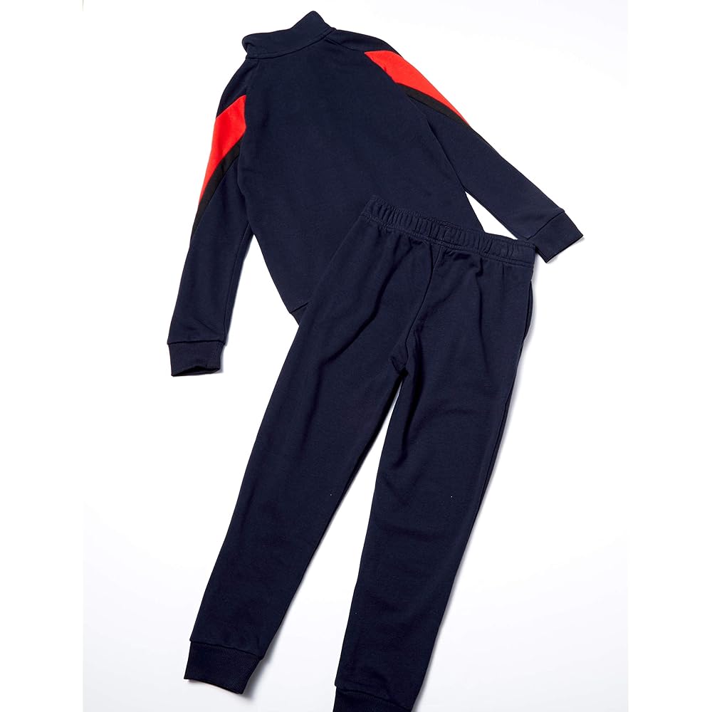 [Adidas] Jersey Top and Bottom Set Kids Badge of Sports COLORBLOCK TRACKSUIT Set