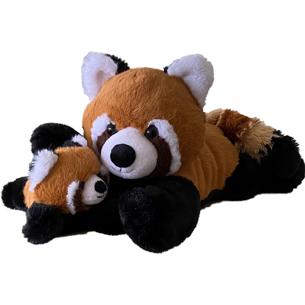 Red Pandas Super Soft Plush Toys – Mother and Baby Red Panda Toy Set