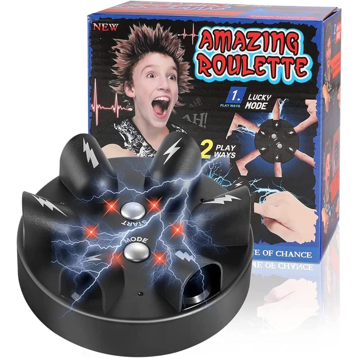 floor88 Lie Detector, Funny Shocking Shot Shocking Roulette Shot Reload Shock Game Fate! Party Drinking Game Roulette Shot