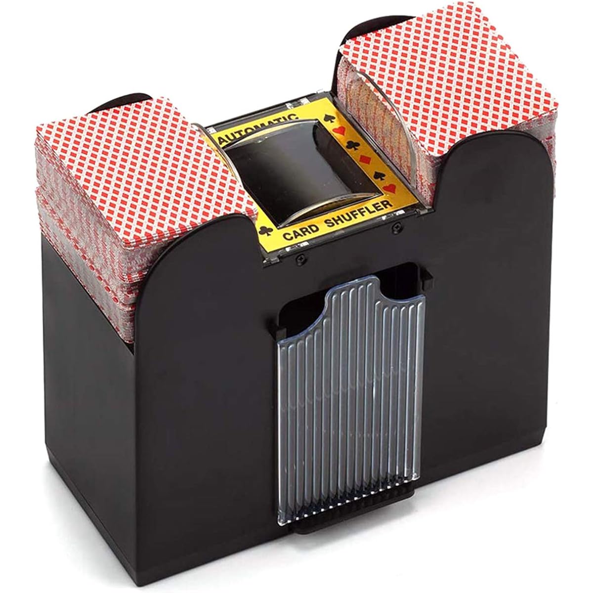 FAMKIT Card Shuffle Automatic Poker Card Shuffle Battery Operated Card Shuffle Electric Casino Shuffle Machine for Home Party Club