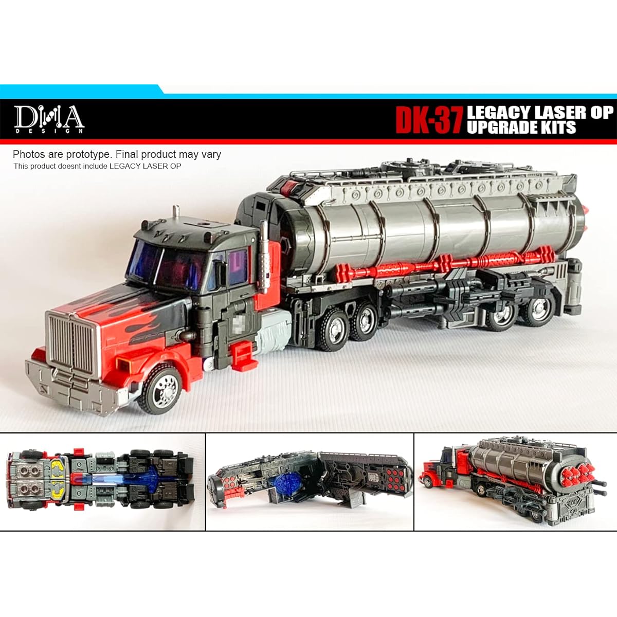 UFO TOYS DNA Design DK-37 G2 Upgrade Kit Upgrade Kit (Parts Only, No Body) [Parallel Import]