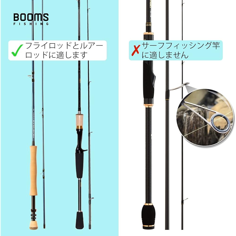 [Booms Fishing] PB3 Rod Case Portable Rod Case 135cm/155cm/165cm/185cm/195cm/215cm