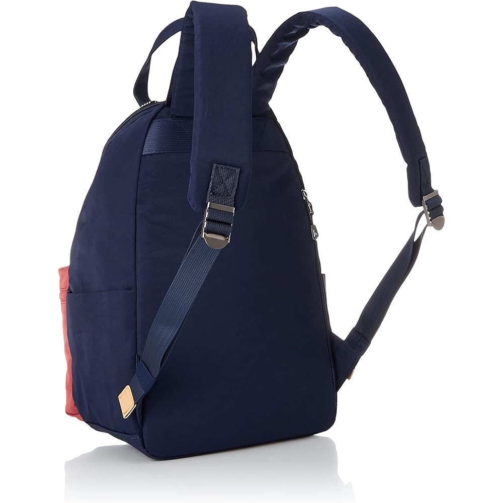 [Mozu] Reflector Rucksack Nylon Cushioning Material PC Storage A4 Commuting to School Women's Men's Lightweight Mini Rucksack ZZNL-05
