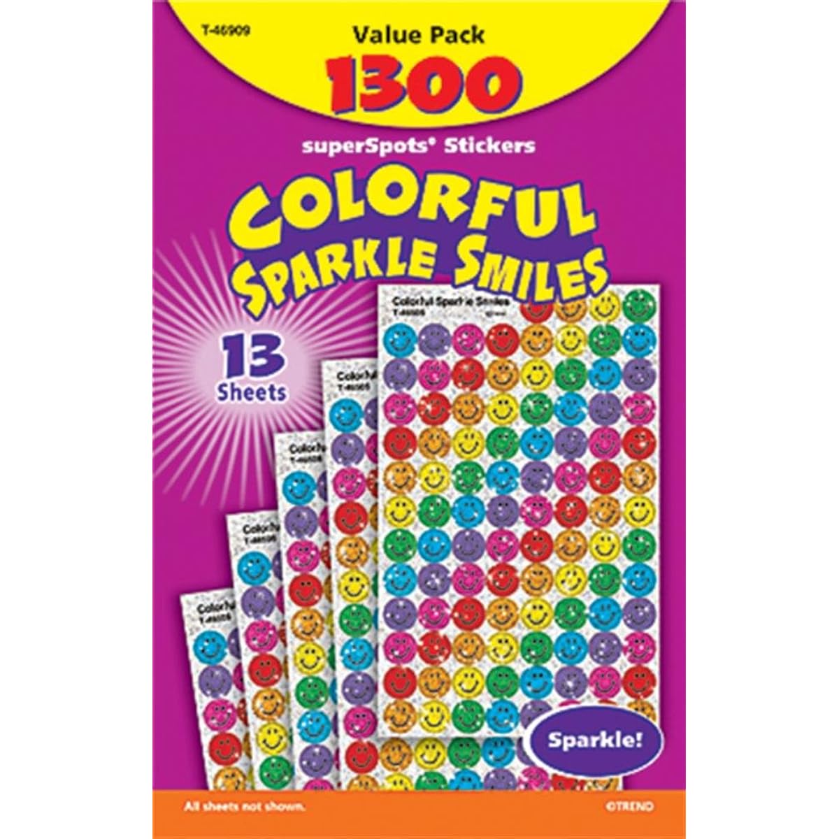 Colourful Sparkle Smiles SuperSpots Value Pack; no. T-46909