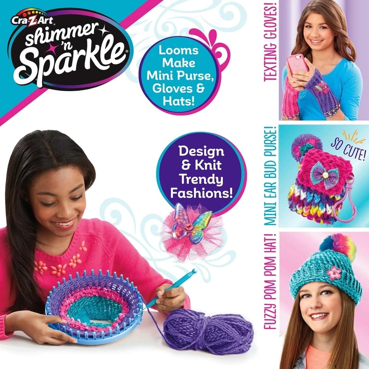 Shimmer 'n Sparkle 3-in-1 Ultimate Knit Station