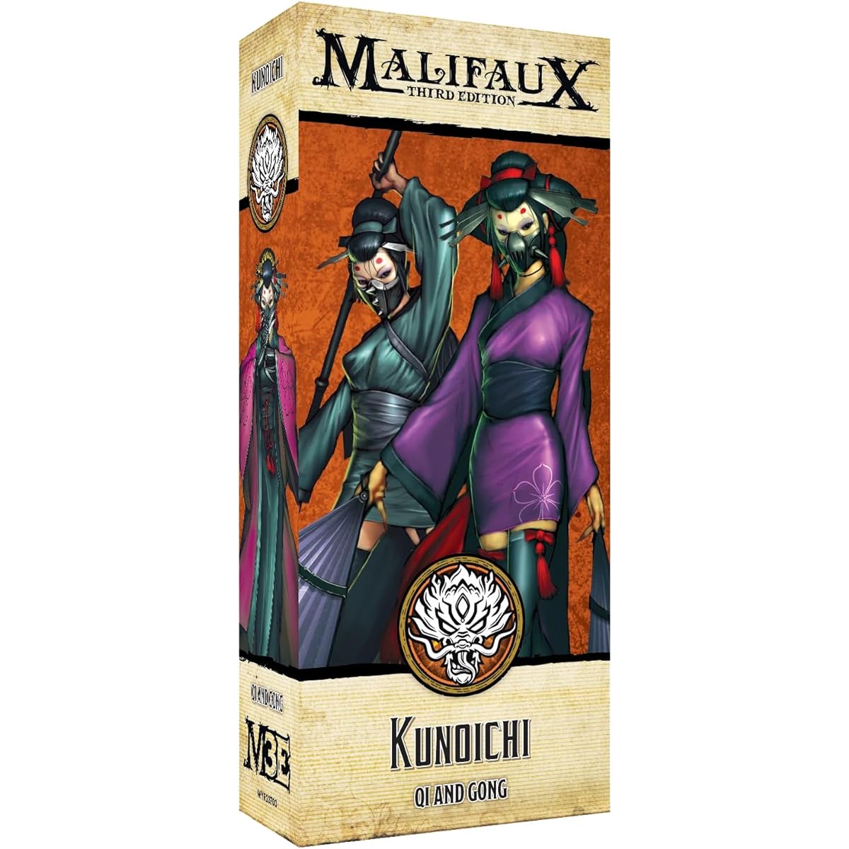 Malifaux: 10 Thunders Kunoichi