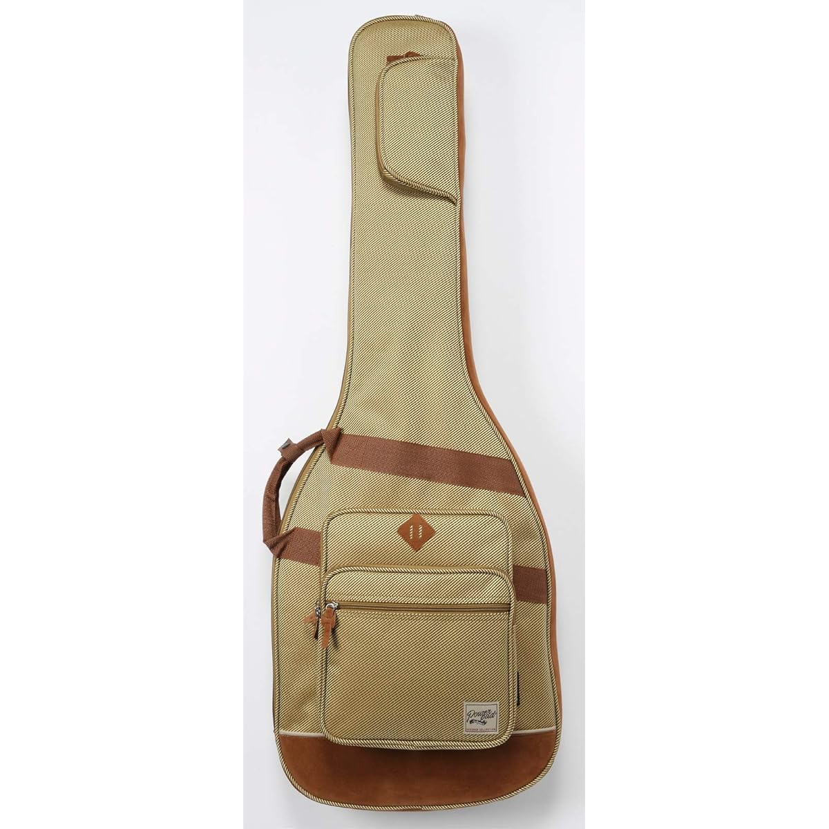 Ibanez Acoustic guitar bag with the concept of "individuality and playfulness" Equipped with protective cushion (Tweed-like material) IAB541TW