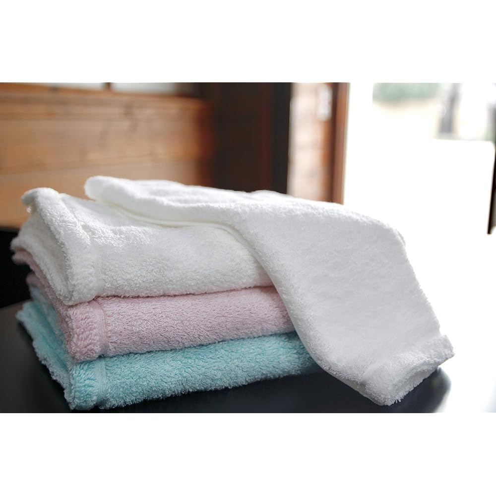 IKEUCHI ORGANIC Organic 520 Organic Cotton Made in Japan Imabari Towel Large Bath Towel White 1 piece