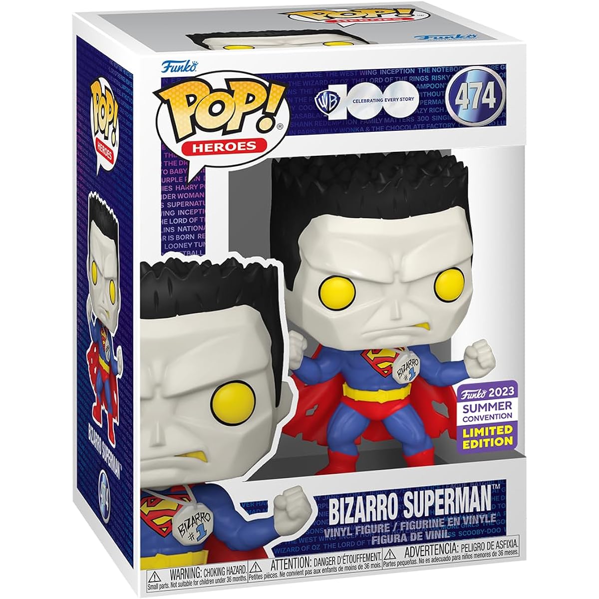 SDCC 2023 (shared):DC Comics POP! Bizarro Superman