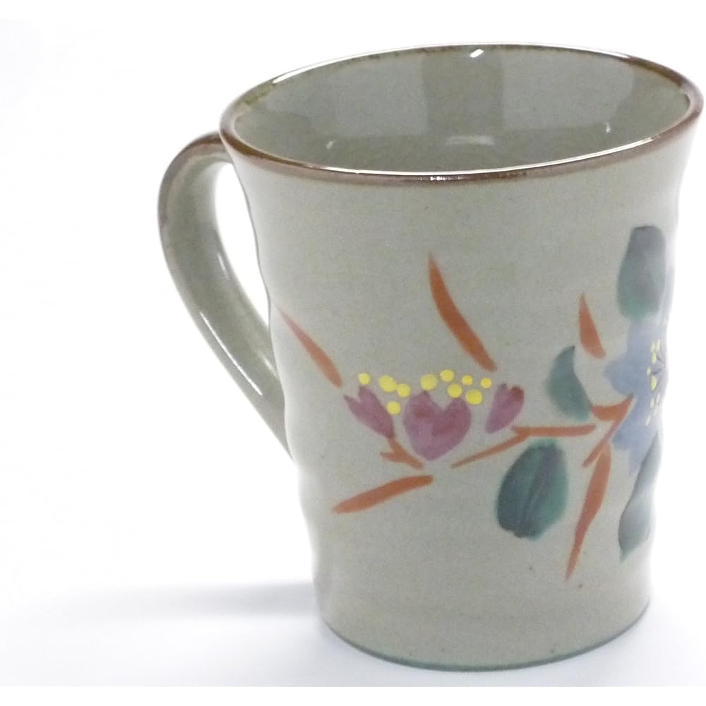 Kutani ware [mug] Japanese cherry blossoms [back picture]