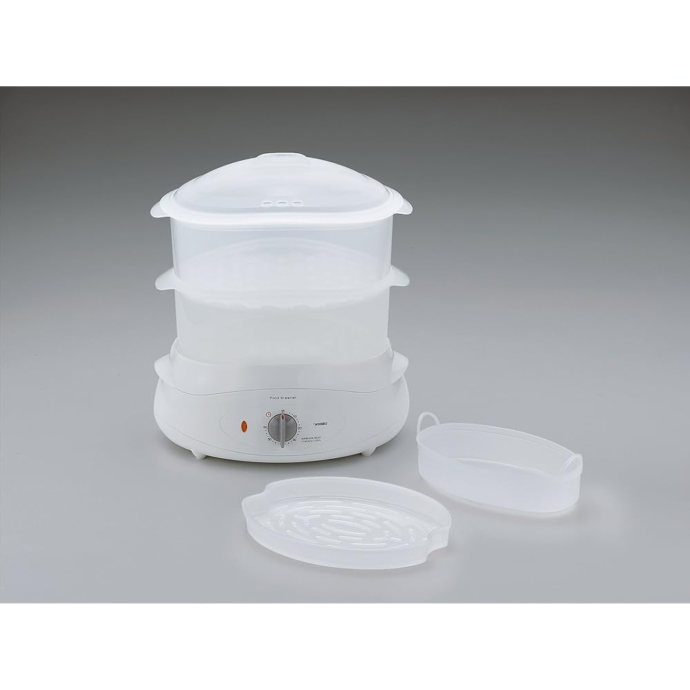 Twin Bird Steamer Food Steamer White SP-4138W
