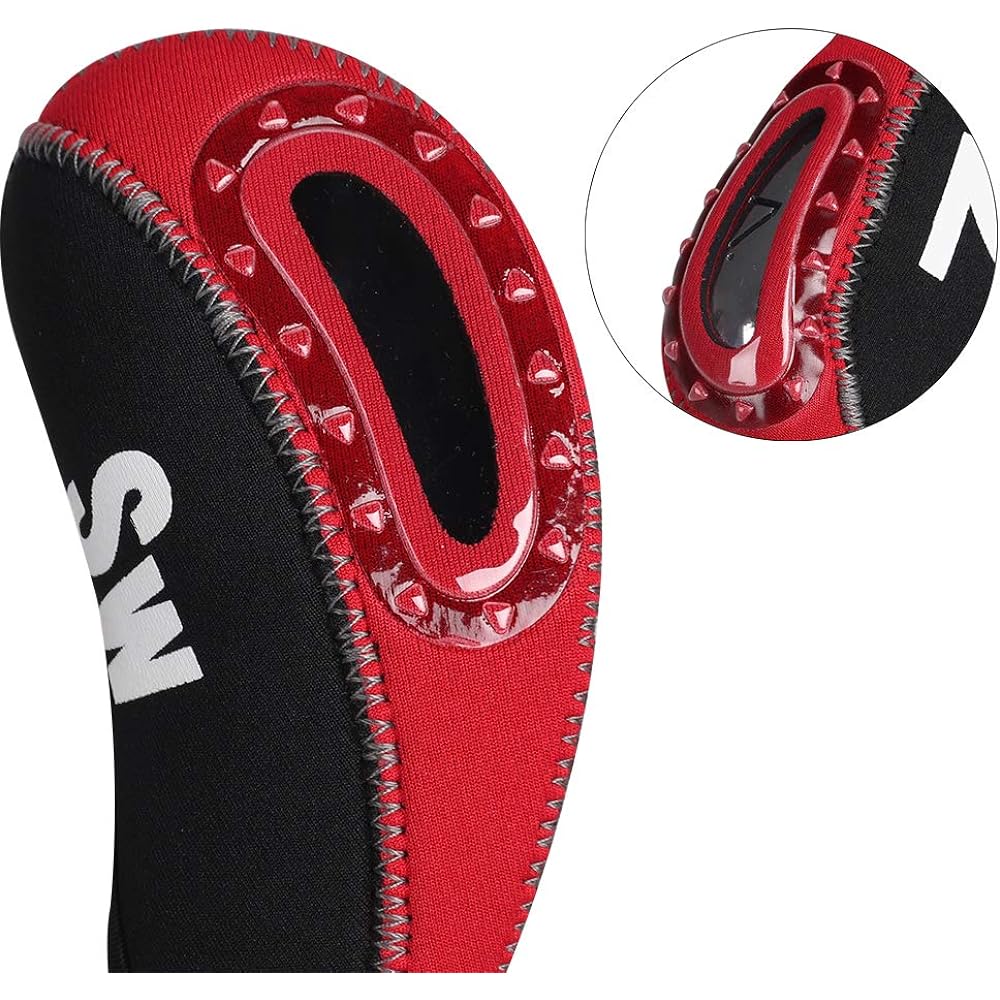 Golf iron cover, head cover, window type, number visible, 11 pieces (3-9, PW, AW, SW, LW), sold as a set, made of neoprene, 5 colors (orange & black/green & black/gray & white/red & black/black )