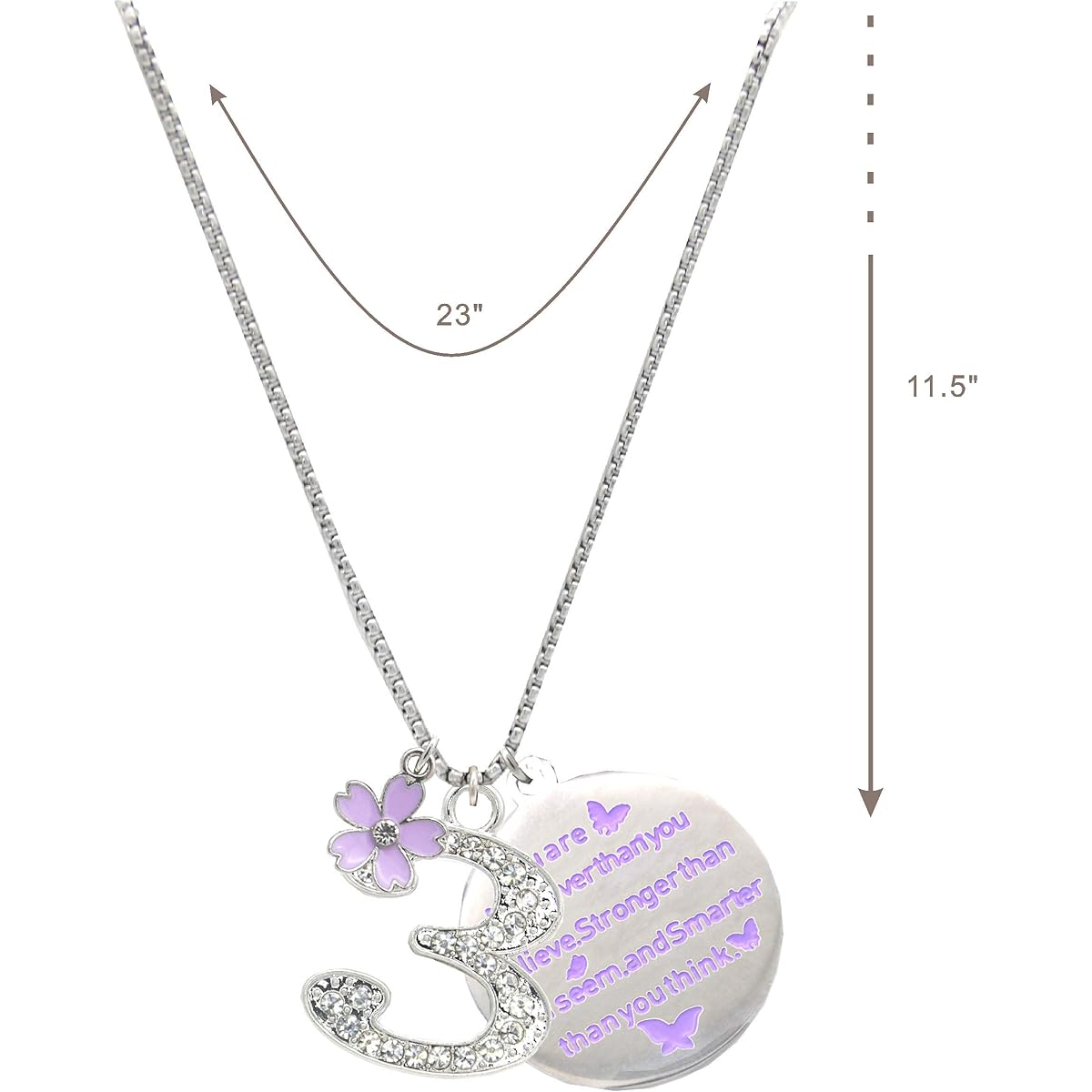 3rd birthday girl gift 3rd birthday necklace 3rd birthday girl 3rd birthday jewelry gift for girl 3rd birthday charm bracelet 3rd birthday gifts for girls