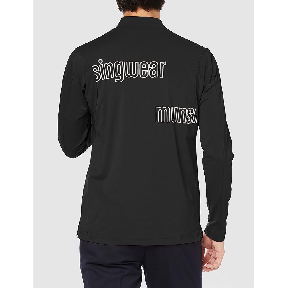 [Munsingwear] 22 Fall/Winter Model Golf Long Sleeve Shirt [ENVOY] Mock Neck Sweat Absorbent Quick Drying UPF Men's