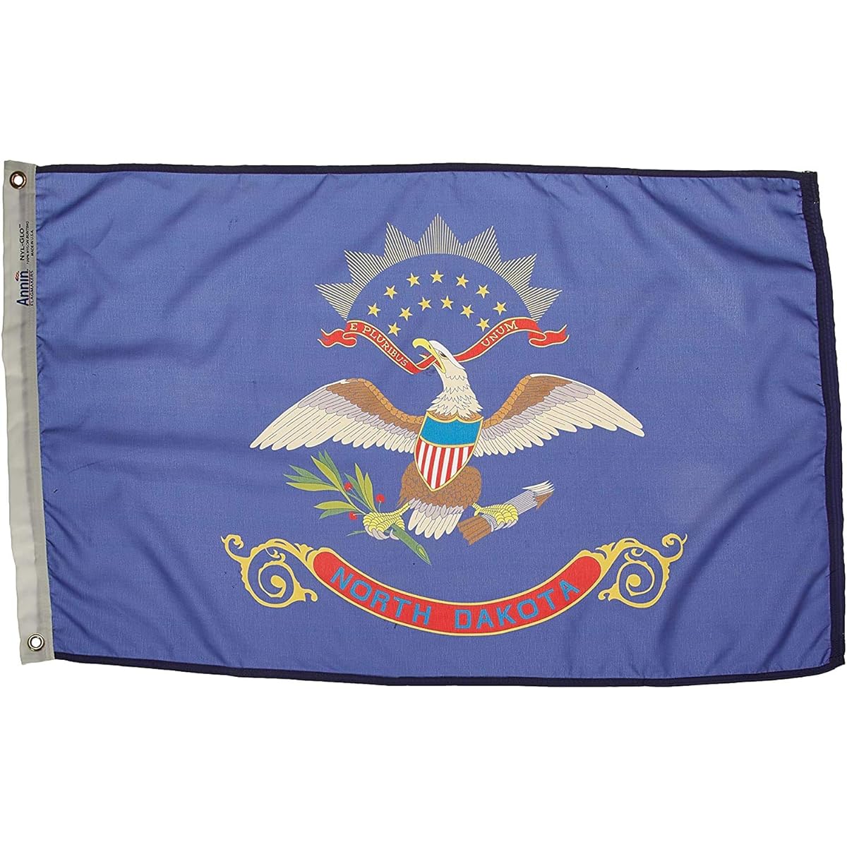 Annin Flagmakers North Dakota State Flag, Official United States Design, 2 x 3 Feet (Model 144150)