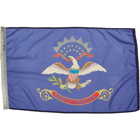 Annin Flagmakers North Dakota State Flag, Official United States Design, 2 x 3 Feet (Model 144150)