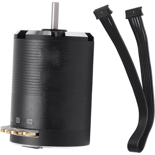 4200KV 540 Sensored Brushless Motor 250W 8.5T RC Motor with 3.175mm Shaft Fit for 1:10 Scale RC Racing Truck Vehicles
