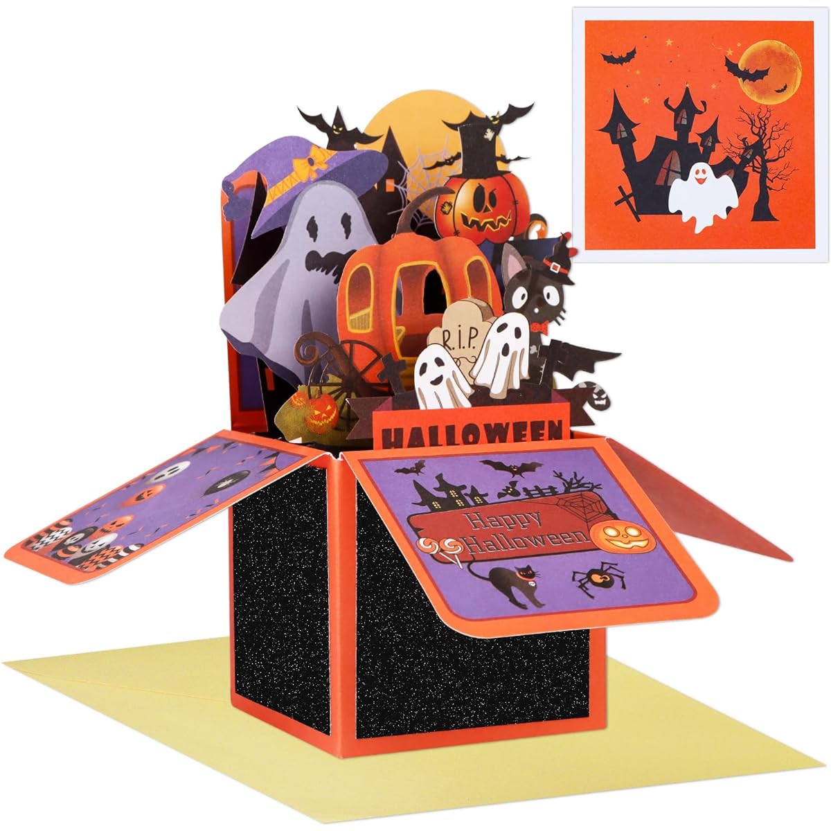 D24TIME Halloween Pop-up Card for Kids