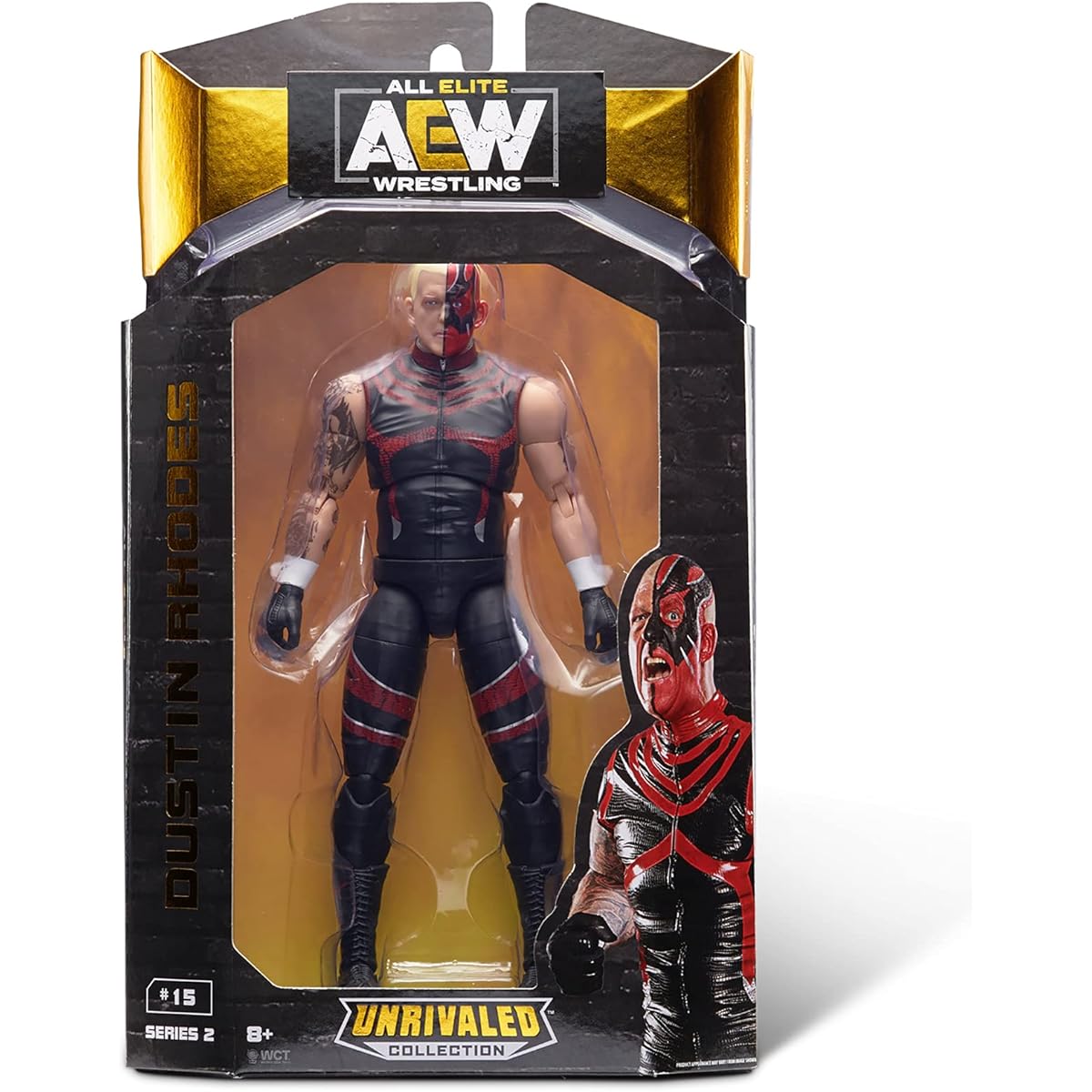 Dustin Rhodes - AEW Unrivaled 2 Toilet Sling Action Figure