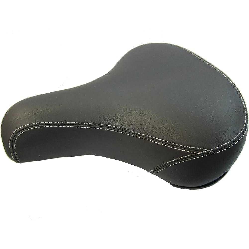 Matsuyo Seisakusho JUSTEK JT-5693 Large soft saddle for general cars, gray (with black dovetail)