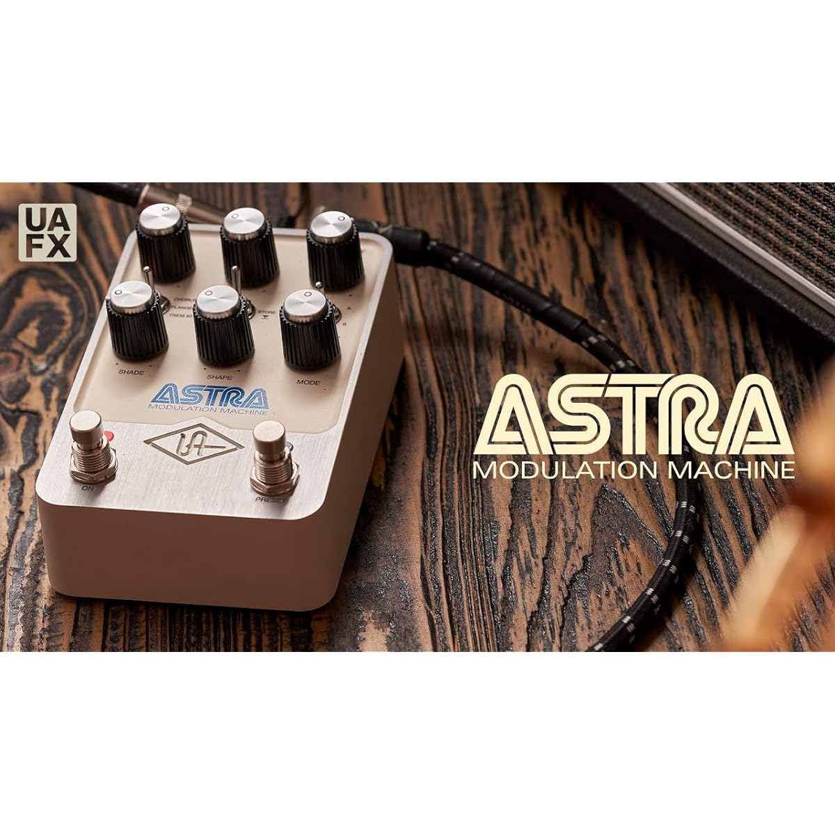Universal Audio Astra Modulation Machine UAFX Pedal Modulation Effector [Domestic genuine product]