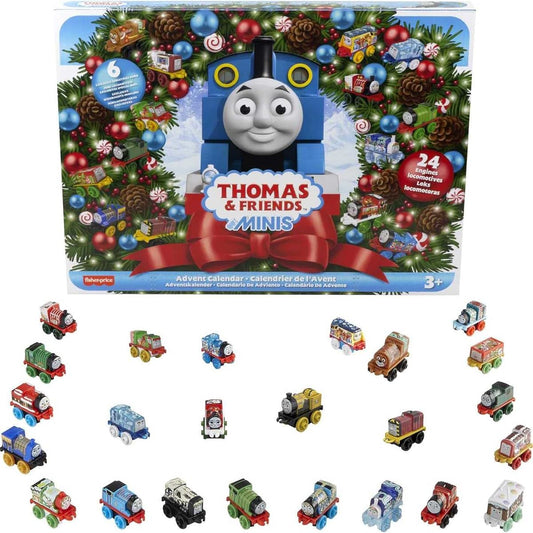 Thomas the Tank Engine Mini-Mini Thomas Advent Calendar 2021 [Ages 3 and up] GYW47 Blue