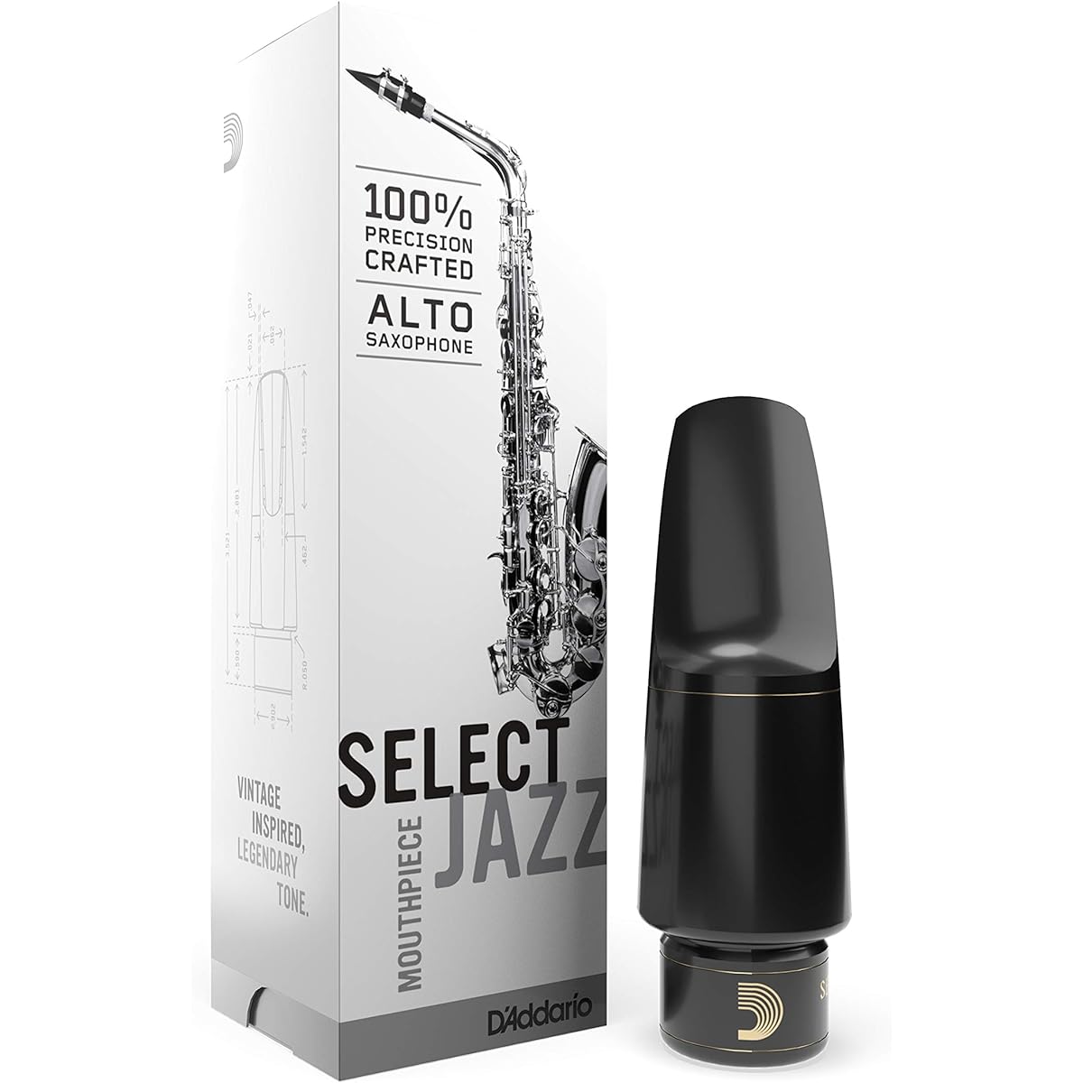 D'Addario WoodWinds D'Addario Mouthpiece for Alto Saxophone SELECT JAZZ MJS-D7M [Domestic regular product]