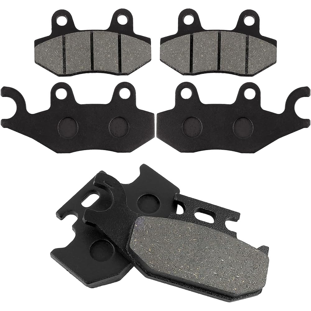 SOLLON Front and Rear Brake Pads Yamaha Raptor 700 YFM700 YFM700R YFM700RSE YFM700RSE2 YFM700RSP YFM700RSP2 YFM700RYR Yamaha Rhino 450 2006-2009 Rhino 60 200 200000 4-200 7