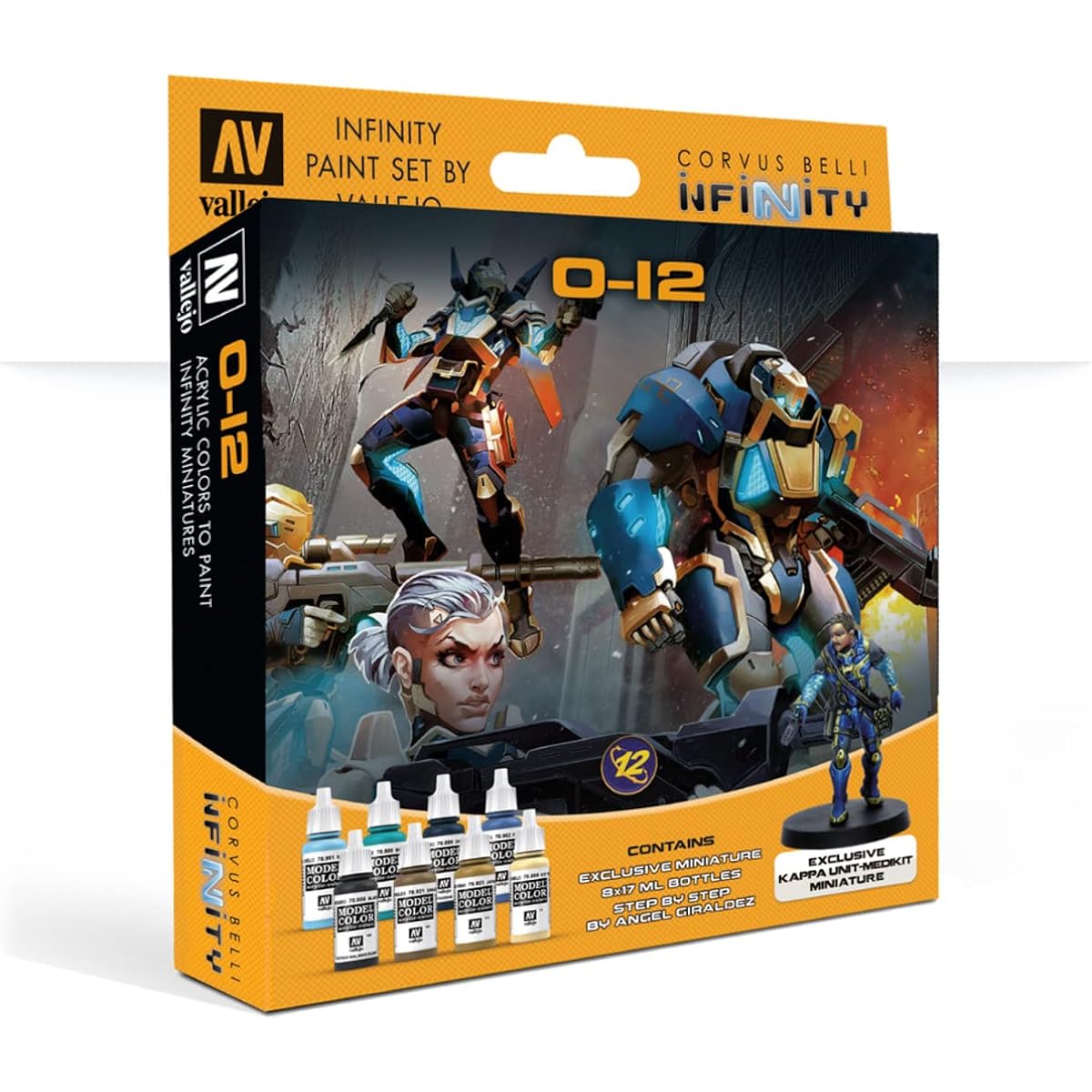 Corvus Belli Infinity - O-12 Paint Set
