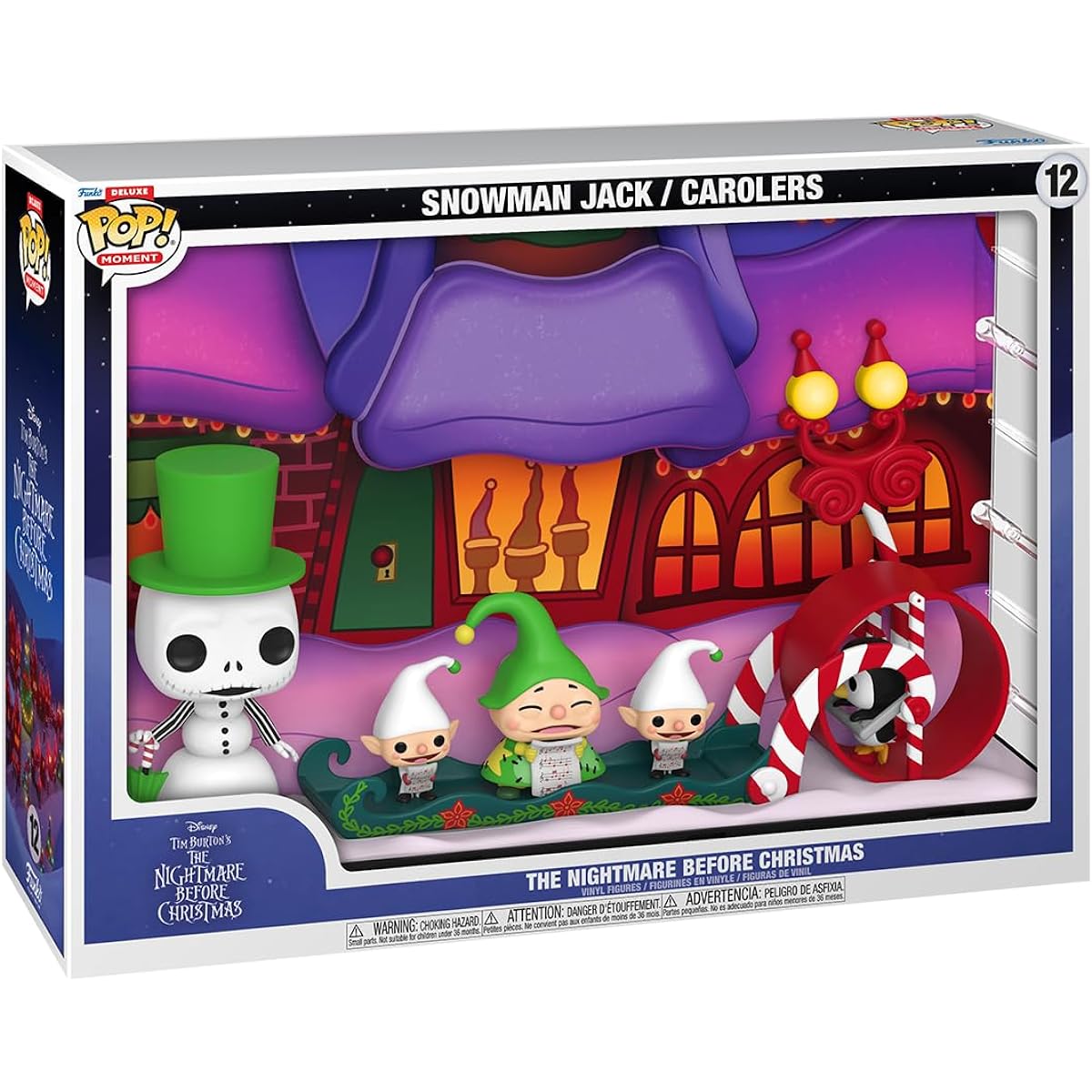 POP! DELUXE MOMENT Nightmare Before Christmas Snowman Jack & Carolers Funko Funko