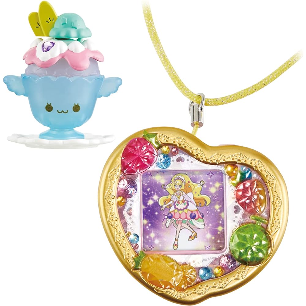 Delicious Party PreCure Heart Cure Watch & Heart Fruit Pendant Cover Special Set & Delicious Party PreCure Creamy Fleuret [Set Purchase]