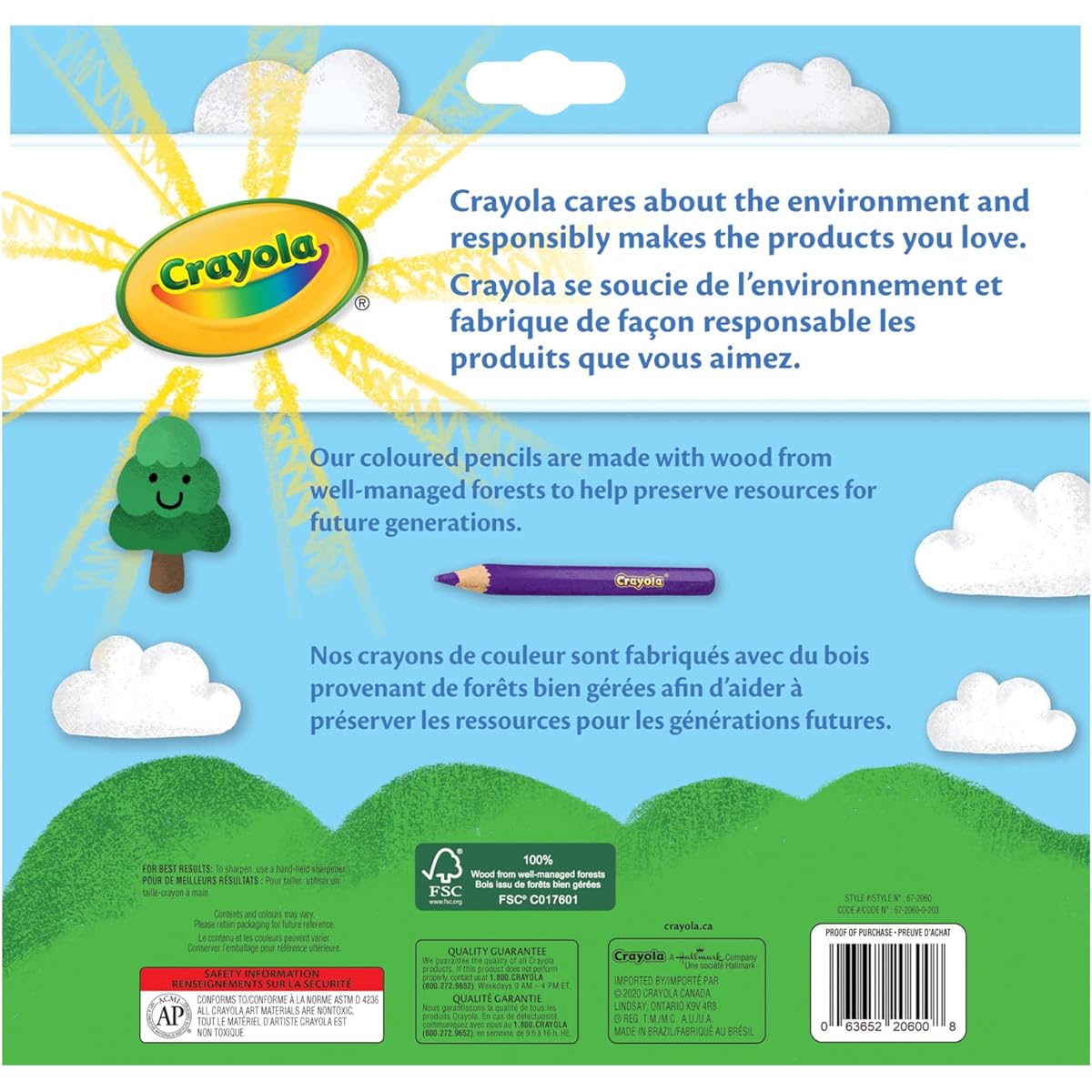 Crayola 60 Colored Pencils