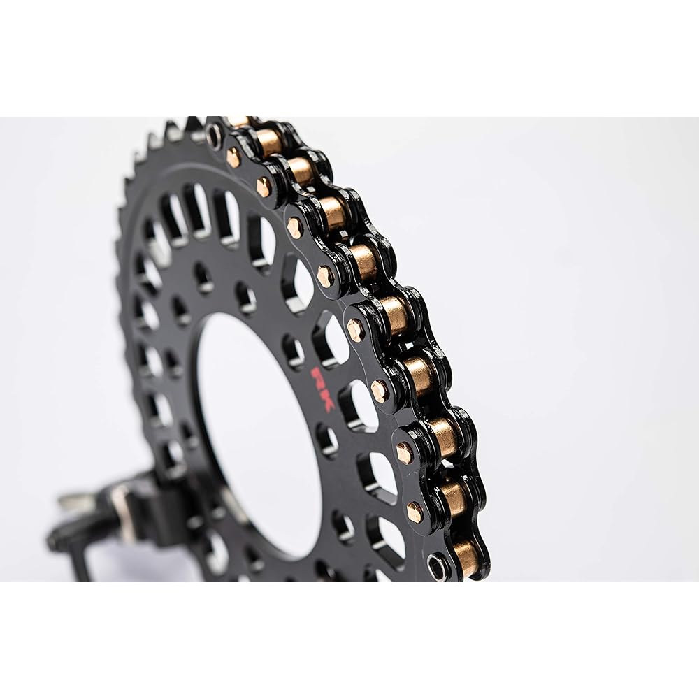 RK EXCEL RK (RK) Drive Chain BL520X-XW 120L Caulking Joint Electroplated Black Coat