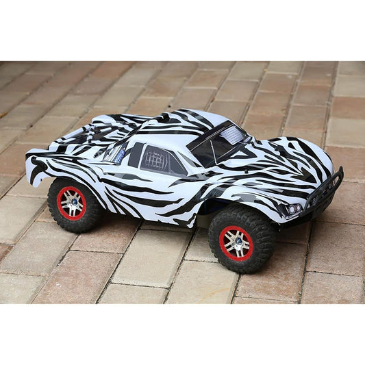 SummitLink Custom Body Zebra Style Replacement for 1/10 Scale RC Car or Truck (Truck Not Included) SS-Z-01