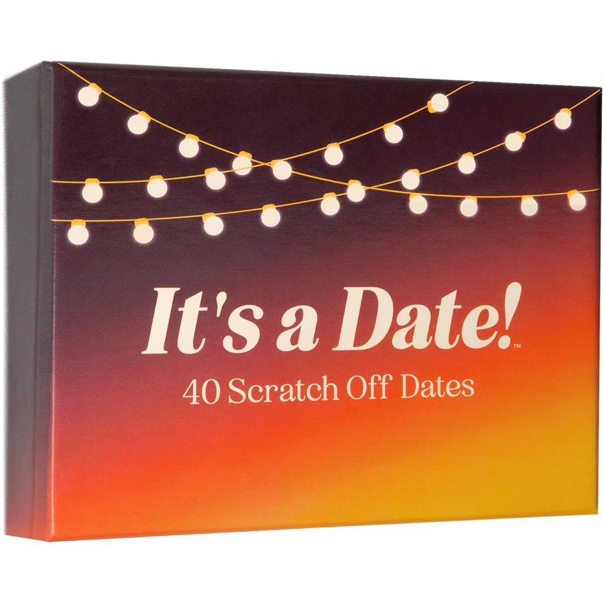 It's a Date!™ - 40 Fun and Romantic Scratch Off Date Ideas for Couples, Night Cards for Girlfriend, Boyfriend, Wife, Husband, Couples Gifts Night, Wedding, Anniversary