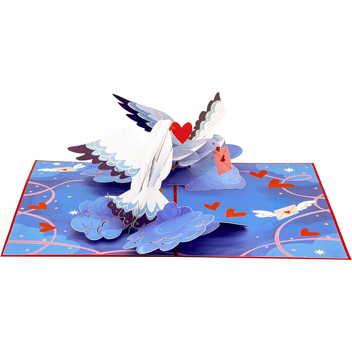 PopLife Sending Love 3D Pop Up Cards for All Occasions - Valentine's Day, Mother's Day, Father's Day, Birthday, Christmas, Wedding, Love, Thank You Just Because, Wife, Mom, Mother-in-law, Husband