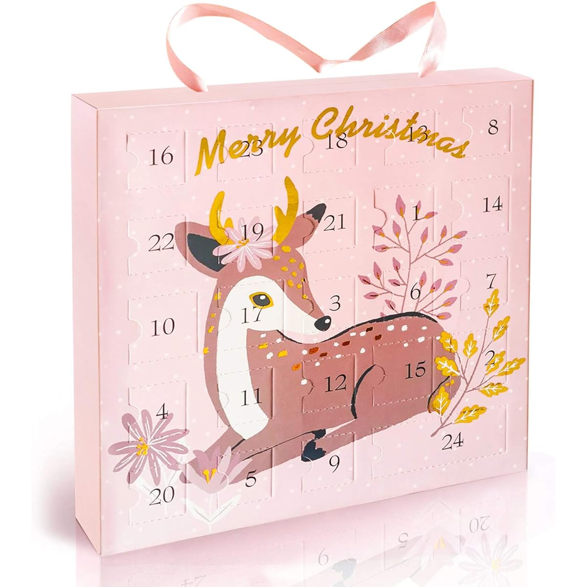 Manaror Advent Calendar 2022 for Girls, 24 Unique Gifts - Hair Accessories, Jewelry, Charms and More - Amazing Christmas Countdown Calendar for Kids